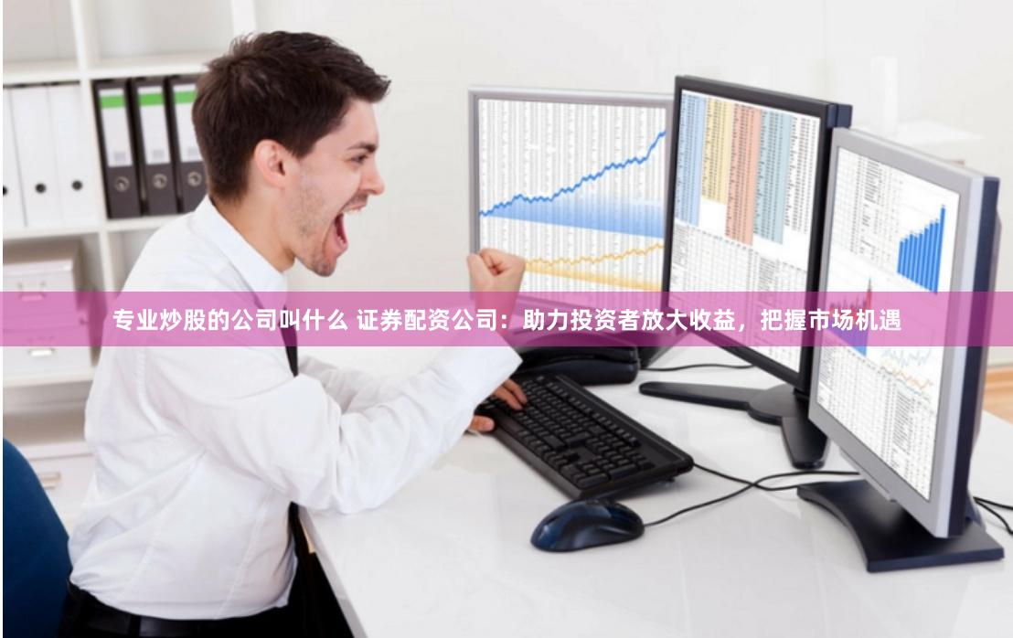 专业炒股的公司叫什么 证券配资公司：助力投资者放大收益，把握市场机遇